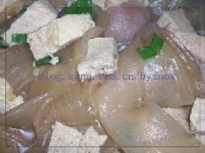 芋粉凍豆腐燉肉