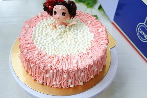 小公主泡泡浴生日蛋糕