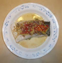 清蒸草魚料理