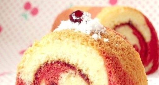 紅曲斑馬紋蛋糕卷