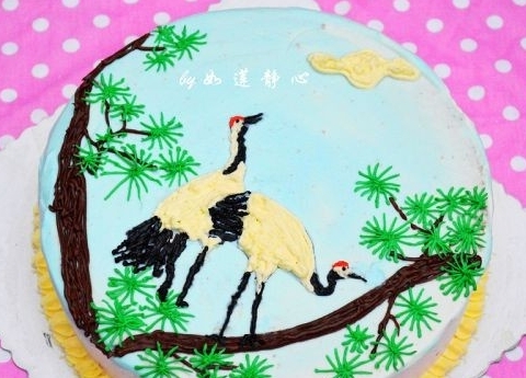 松鶴蛋糕